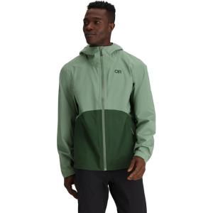 Outdoor Research Men’s Stratoburst Stretch Rain Jacket(Balsam/Grove)