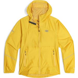 Women’s Helium Rain Jacket(Saffron)