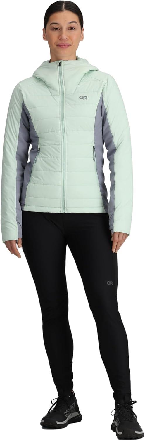 imageOutdoor Research Womens Shadow Insulated Hoodie IIFresh MintSlate