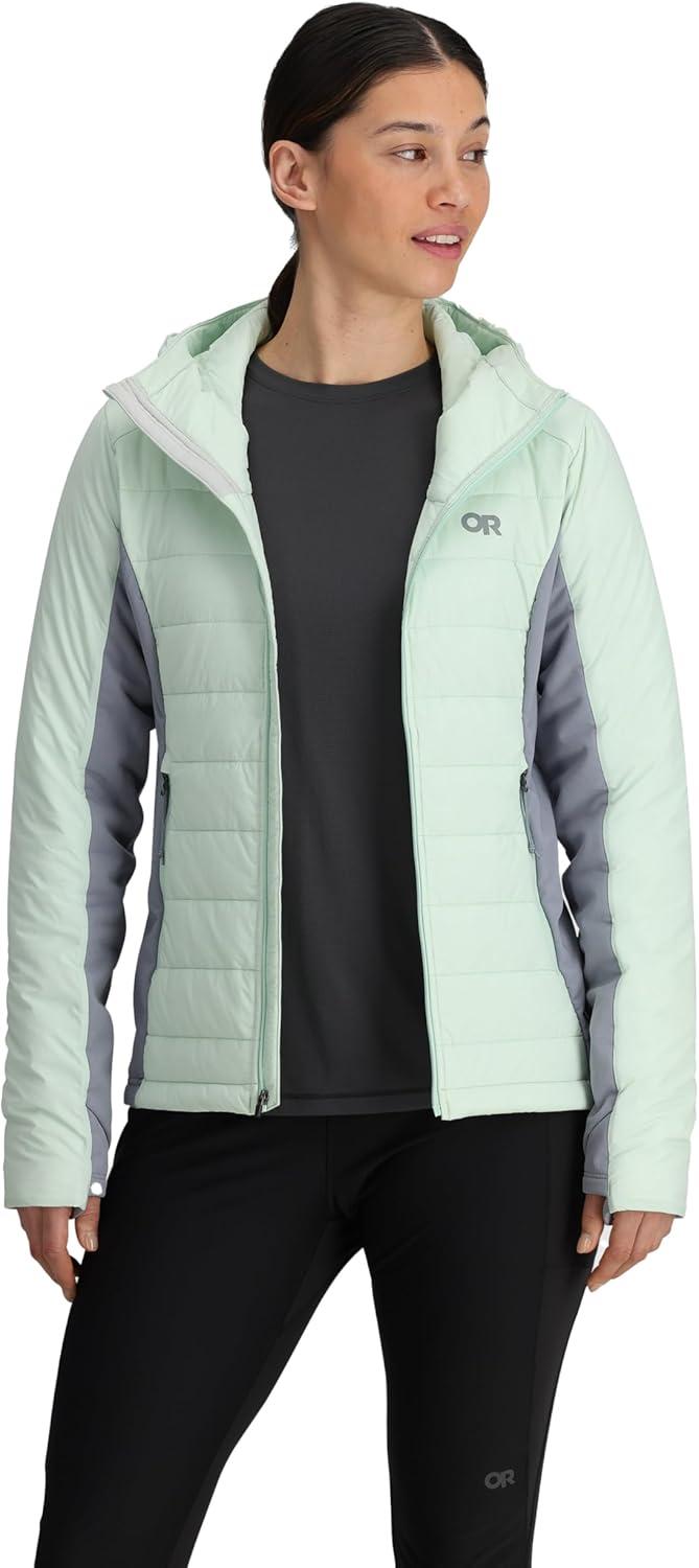 imageOutdoor Research Womens Shadow Insulated Hoodie IIFresh MintSlate