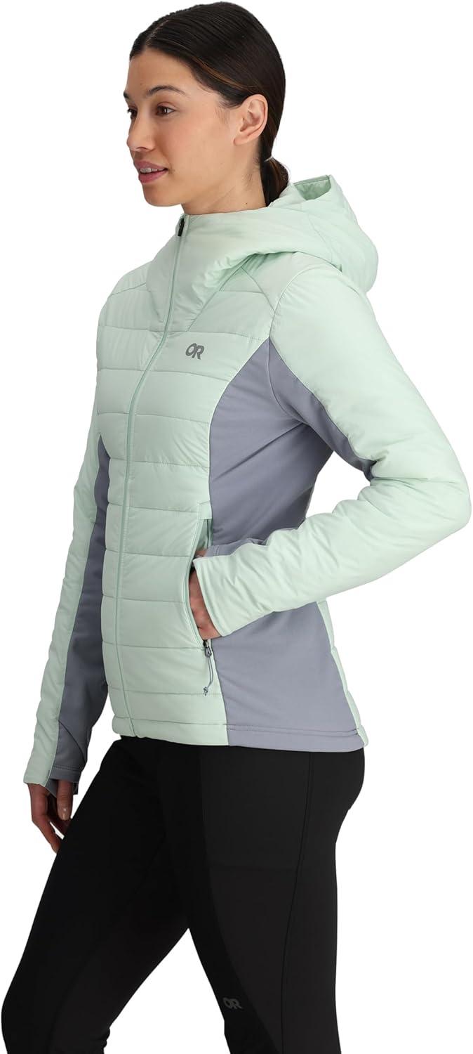 imageOutdoor Research Womens Shadow Insulated Hoodie IIFresh MintSlate