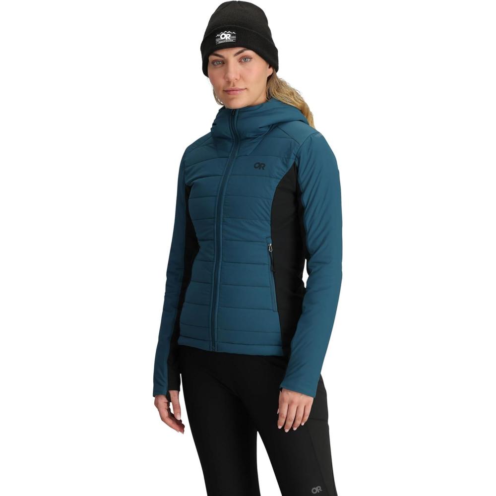 imageOutdoor Research Womens Shadow Insulated Hoodie IIHarborBlack