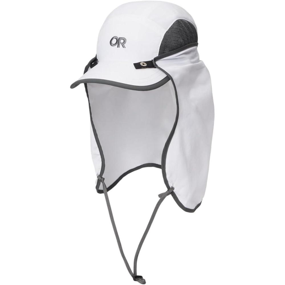 imageOutdoor Research UnisexAdult Sun Runner CapWhiteDark Grey