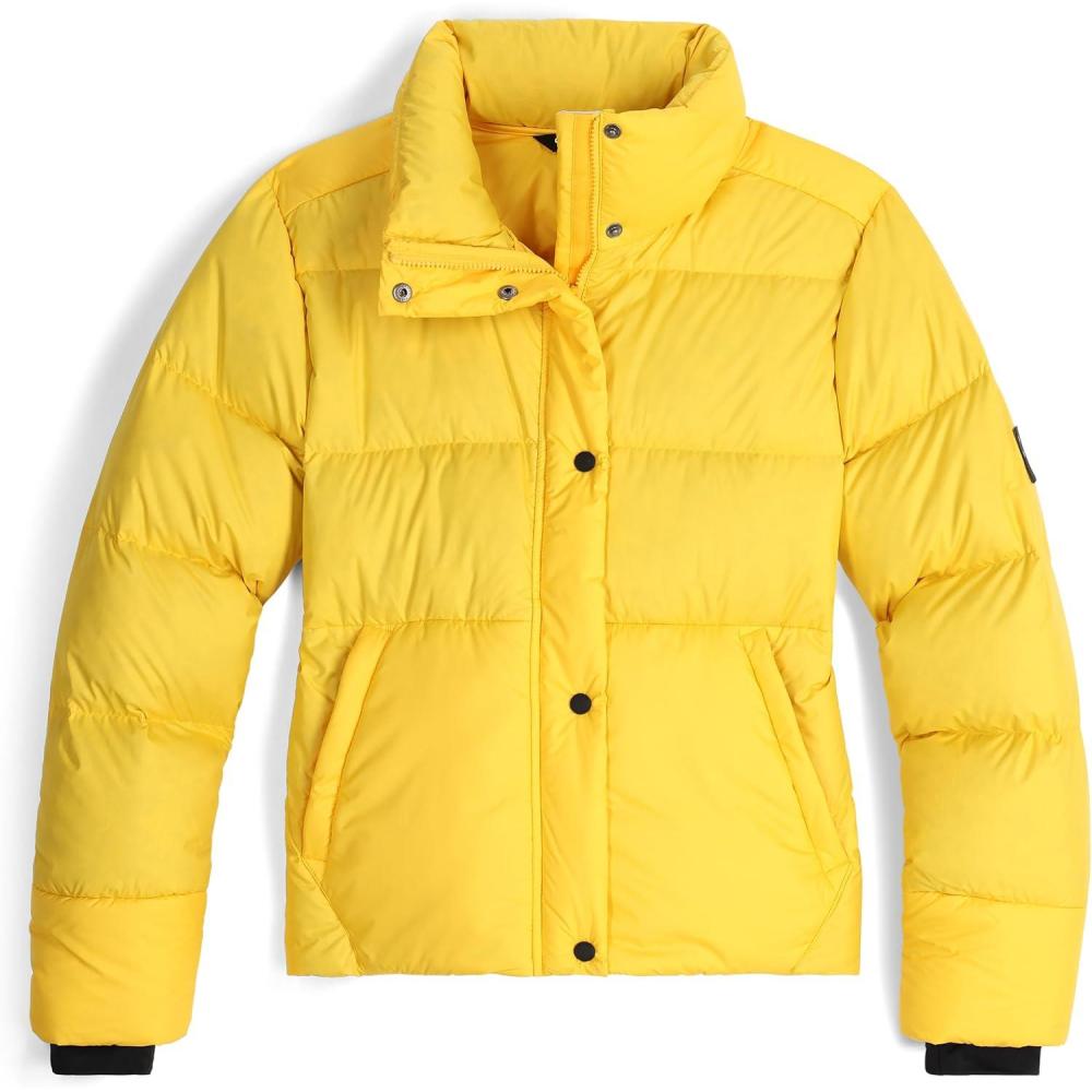 imageOutdoor Research Womens Coldfront Down JacketSaffron