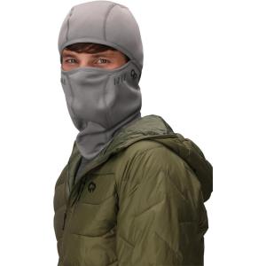 Outdoor Research Alpine Fleece Balaclava | Moisture Wicking, Wind Resistant, Flate Seams, Silicone Goggle Grips(Pewter)