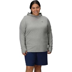 Outdoor Research Women’s ActiveIce Spectrum Sun Hoodie – Plus(Grey Heather)