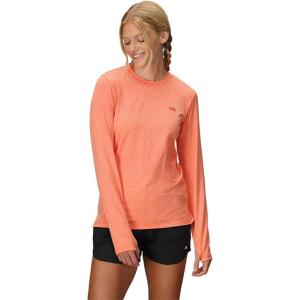 Outdoor Research Women’s ActiveIce Spectrum Sun Long Sleeve Tee | Self-Cooling Fabric, Moisture Wicking, UPF 50+(Zest Heather)