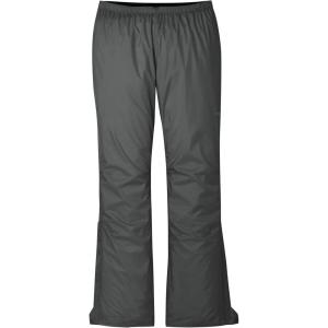 Outdoor Research Women’s Helium Rain Pants – Breathable & Weatherproof Pants(Pewter)