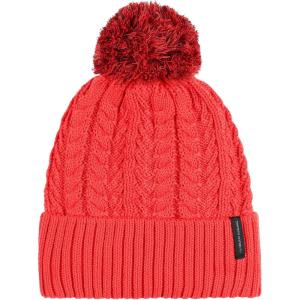 Outdoor Research Women’s Liftie Beanie | Moisture Wicking, Cable Knit, Multi-Color Pom Pom(Sunrise)