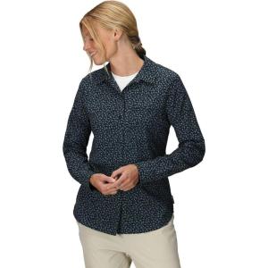 Women’s Astroman Long Sleeve Sun Shirt(Neptune Paintswipes)