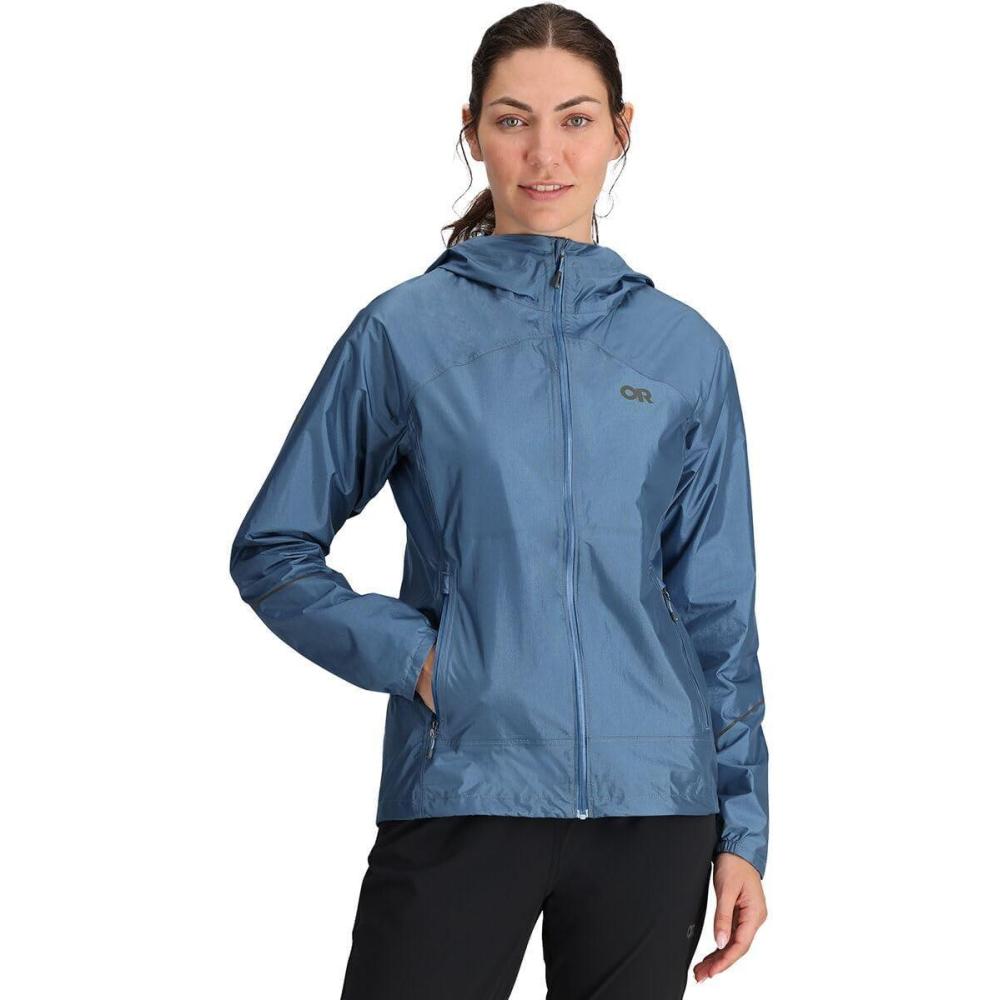 imageOutdoor Research Womens Helium Rain Jacket Olympic Medium