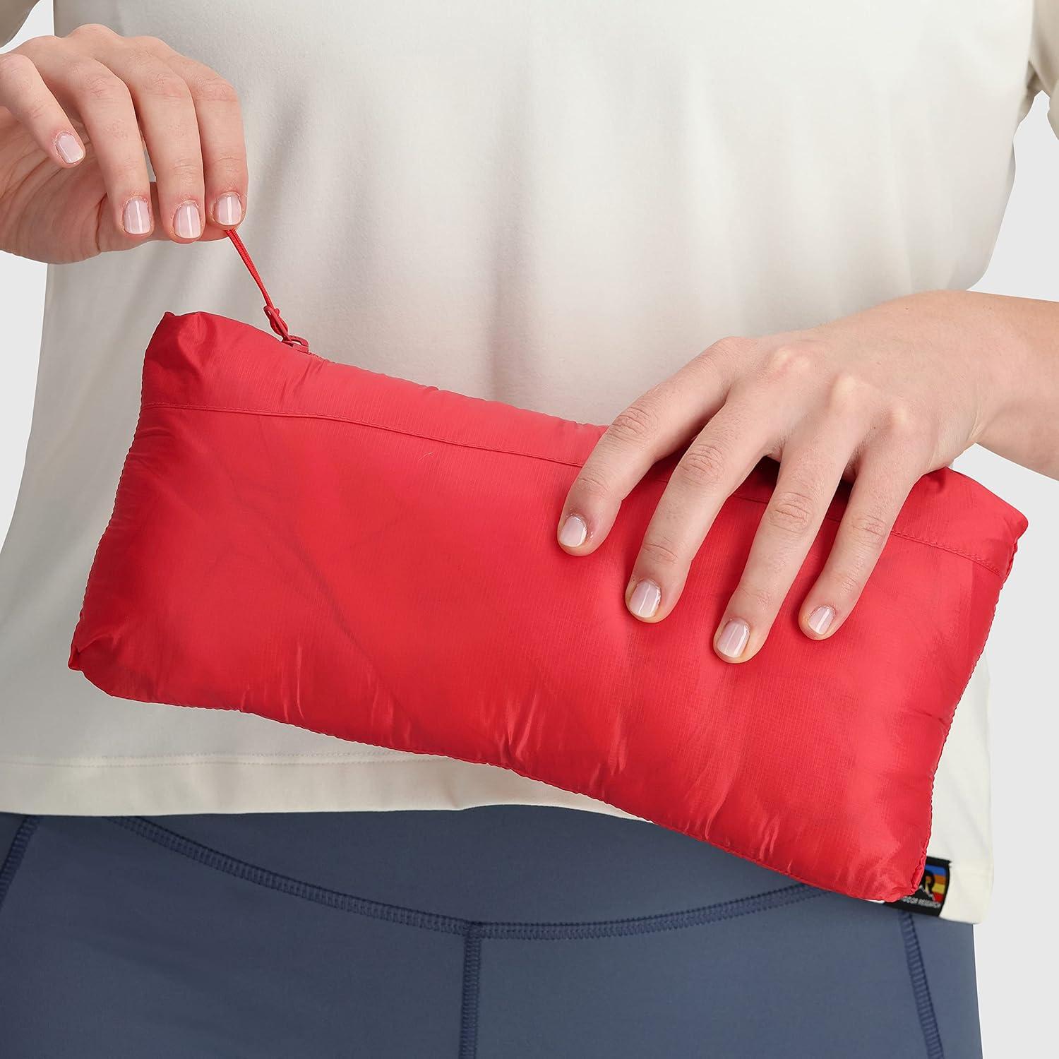 imageOutdoor Research Womens Ferrosi Hoodie QuickDrying amp UV 50 Sun ProtectionRhubarb