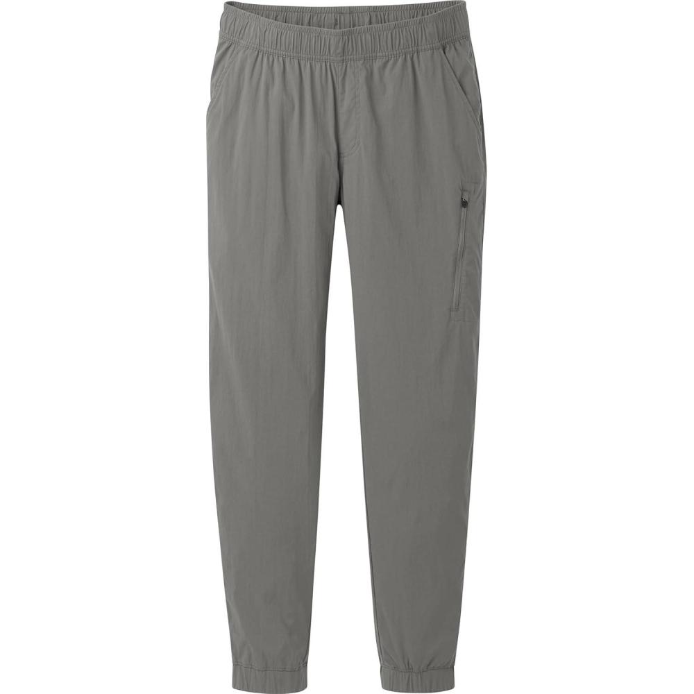imageOutdoor Research Mens Zendo Joggers UPF Sun Protection Movement Mirroring Stretch Lightweight Quick Drying PantsPewter