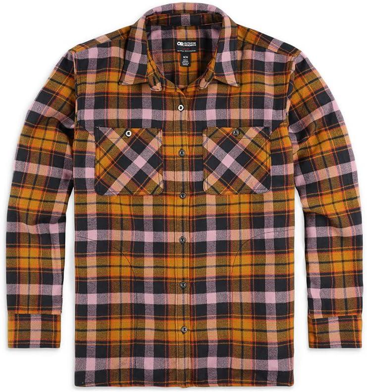 imageOutdoor Research Womens Feedback Flannel ShirtTapenade Plaid