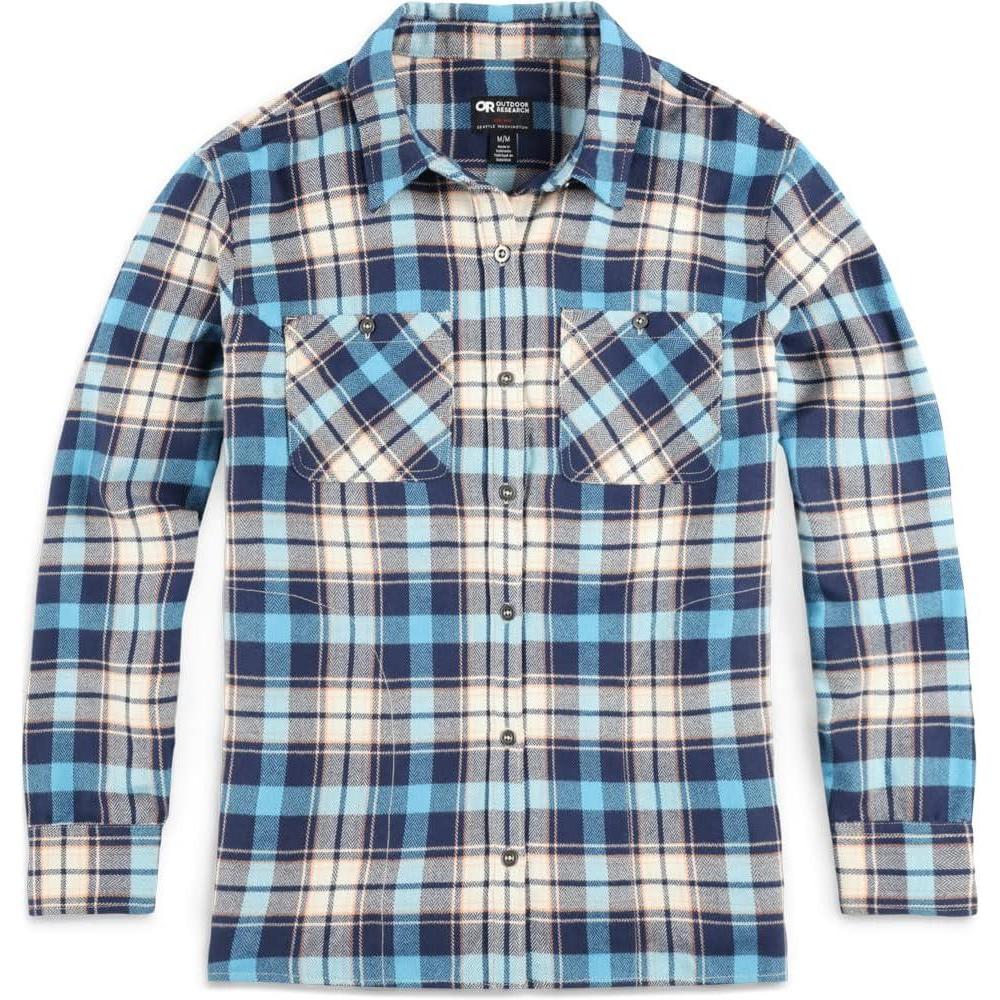 imageOutdoor Research Womens Feedback Flannel ShirtMineral Plaid