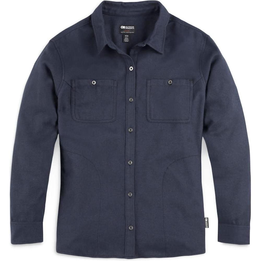 imageOutdoor Research Womens Feedback Flannel ShirtNaval Blue