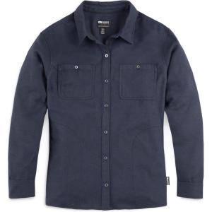 Outdoor Research Women’s Feedback Flannel Shirt(Naval Blue)