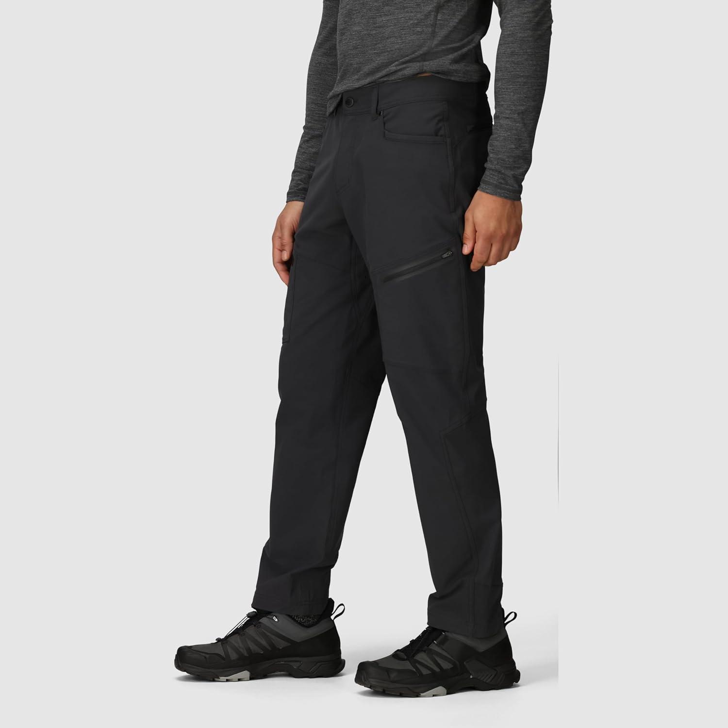 imageOutdoor Research Mens Field Outdoor Pants Hiking amp Everyday Pants Weather Resistant UPF 50 Sun ProtectionBlack