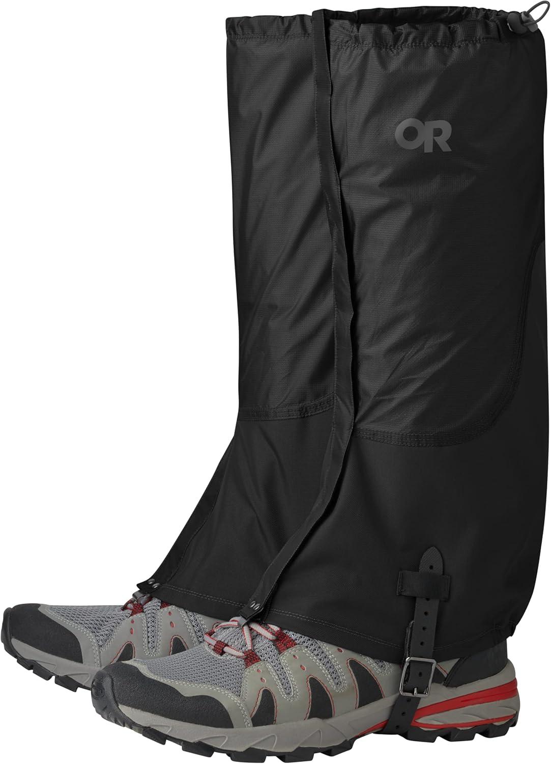imageOutdoor Research Mens Helium Leg Gaiters Breathable amp Lightweight Waterproof Leg GaitersBlack