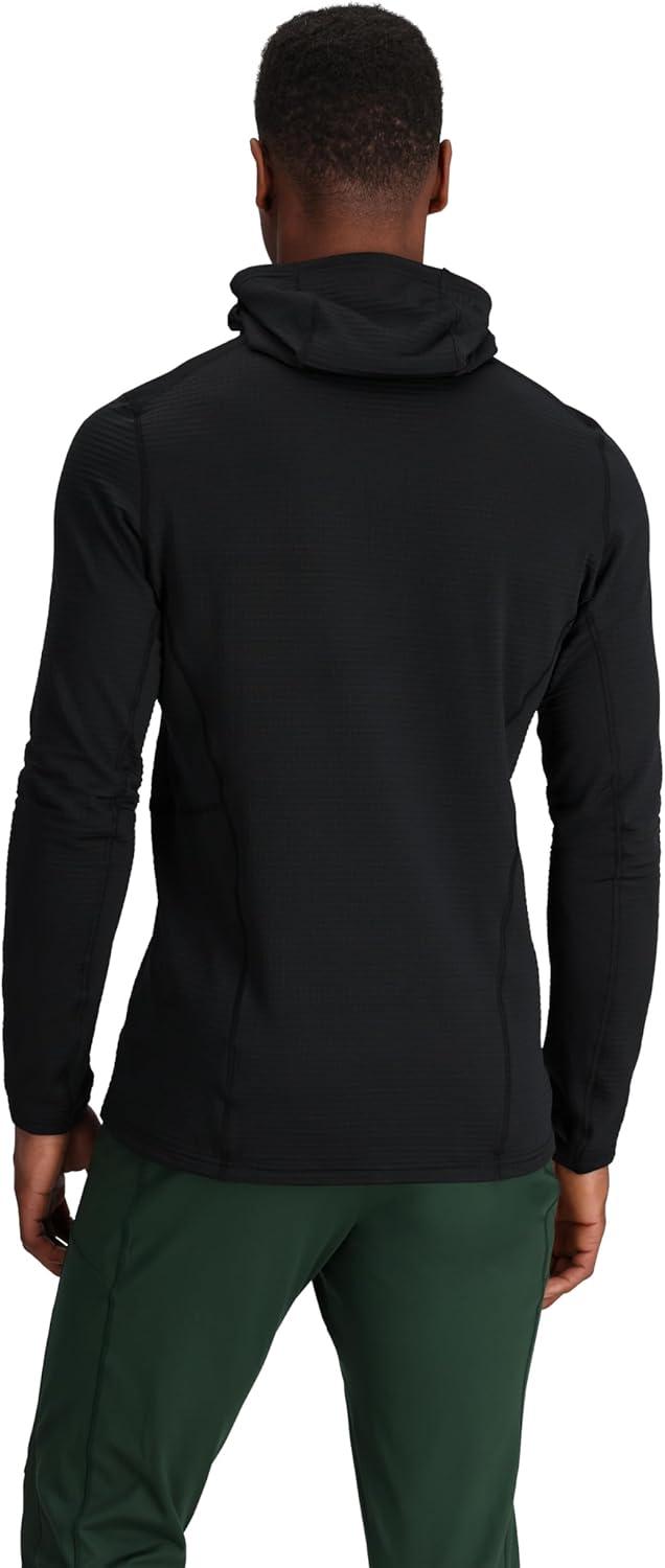 imageOutdoor Research Mens Vigor Grid Fleece Pullover Hoodie Black M