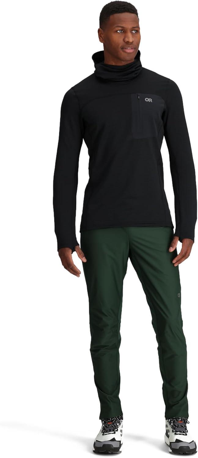 imageOutdoor Research Mens Vigor Grid Fleece Pullover Hoodie Black M