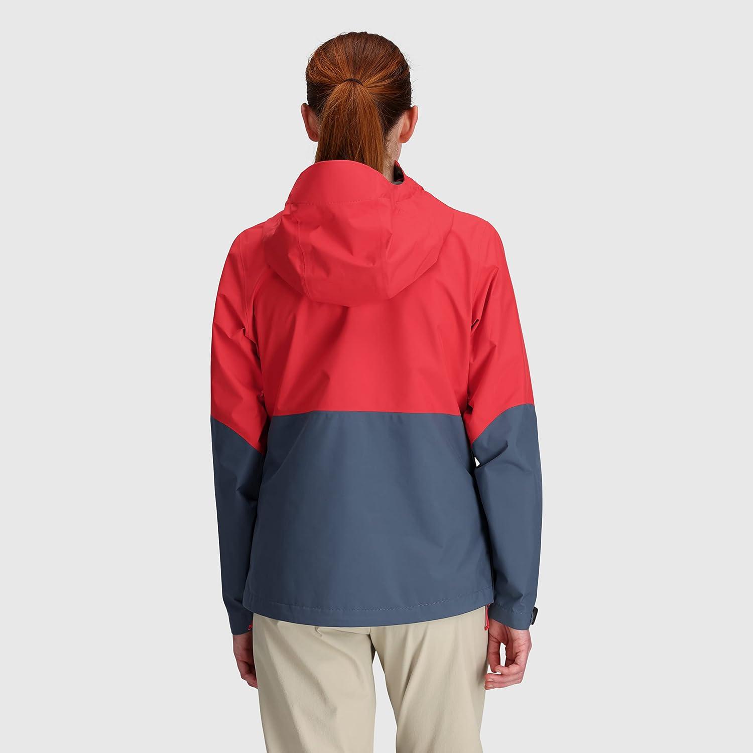 imageOutdoor Research Womens Aspire II Jacket Water amp Windproof Outdoor JacketRhubarbDawn