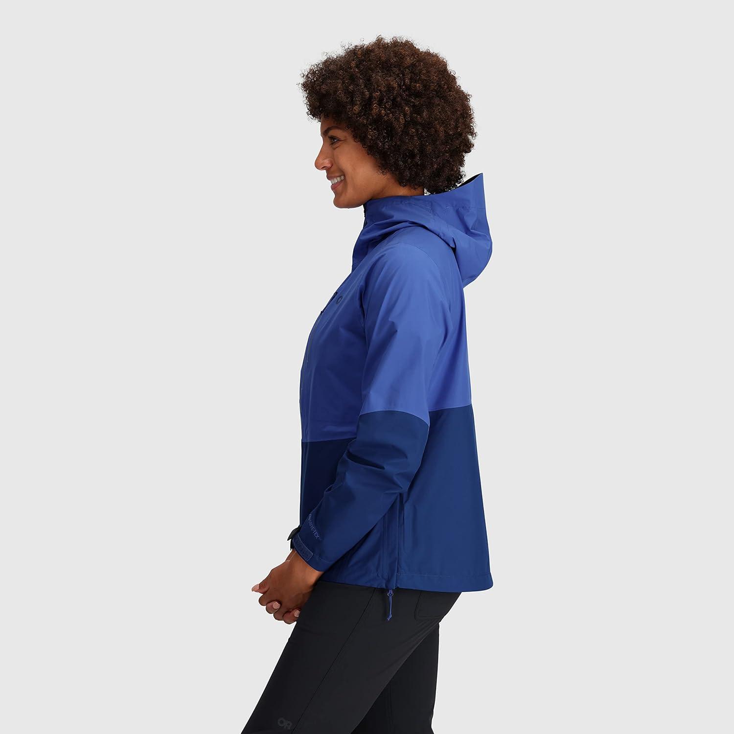 imageOutdoor Research Womens Aspire II Jacket Water amp Windproof Outdoor JacketUltramarineGalaxy