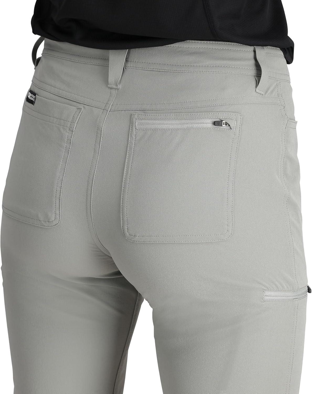 imageOutdoor Research Womens Ferrosi Pants Short Inseam Light Pewter 4