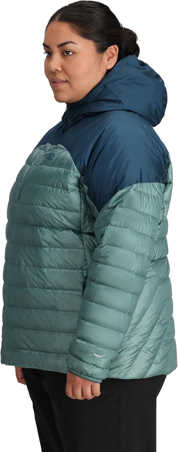 imageOutdoor Research Womens Helium Down HoodiePlus NeptuneHarbor 2X