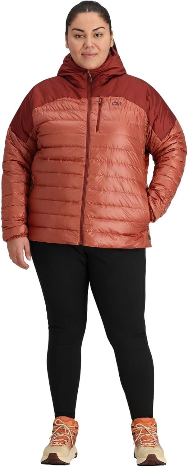 imageOutdoor Research Womens Helium Down HoodiePlusCinnamonBrick