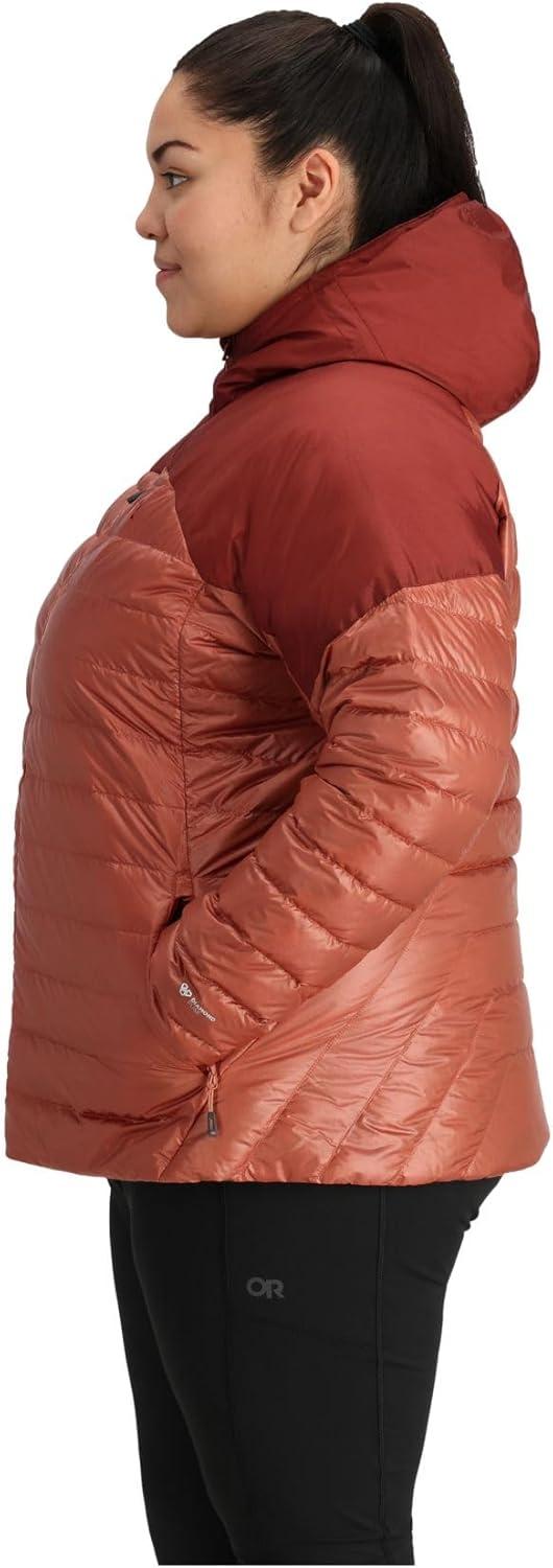 imageOutdoor Research Womens Helium Down HoodiePlusCinnamonBrick