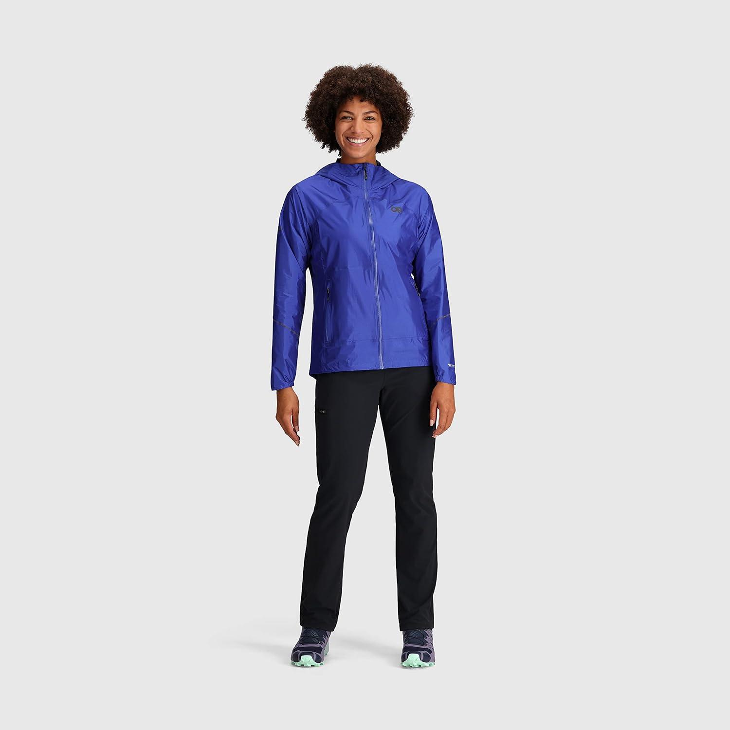 imageOutdoor Research Womens Helium Rain Jacket Ultramarine S