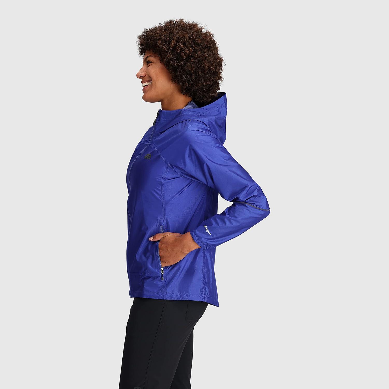 imageOutdoor Research Womens Helium Rain Jacket Ultramarine S