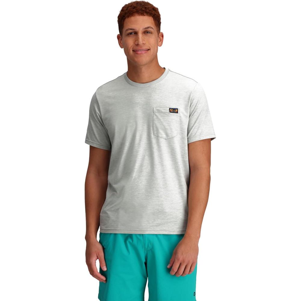 imageOutdoor Research Mens Essential Pocket TShirtGrey Heather