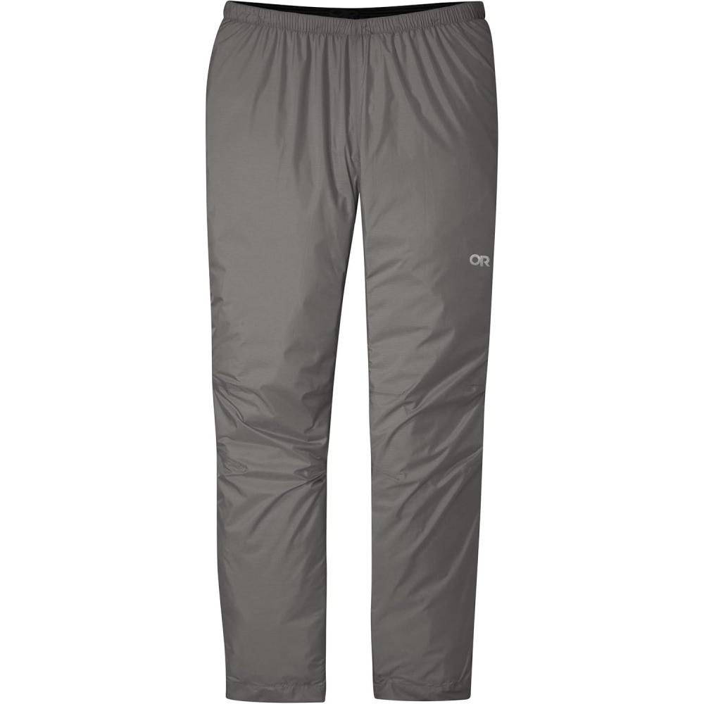 imageOutdoor Research Mens Helium Rain Pants  Breathable amp Weatherproof PantsPewter