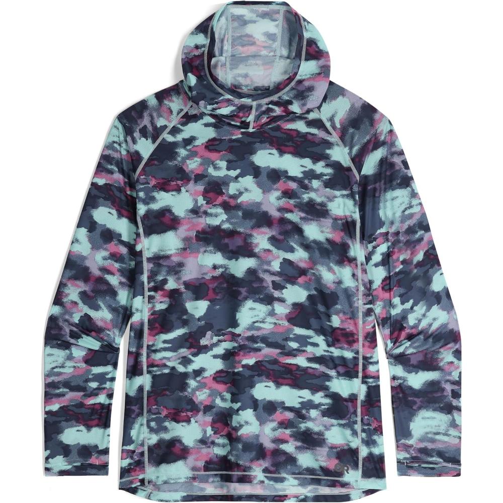 imageOutdoor Research Womens Helium Down HoodiePlusCalcite Camo