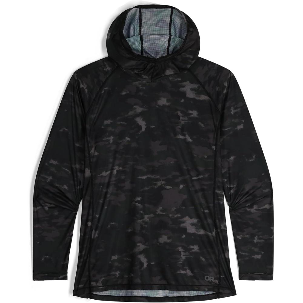 imageOutdoor Research Womens Helium Down HoodiePlusGrove Camo