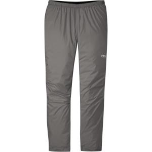 Outdoor Research Men’s Helium Rain Pants – Breathable & Weatherproof Pants(Pewter)