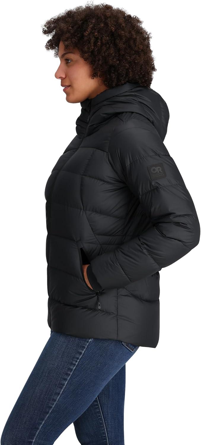imageWomens Coldfront Down HoodieSolid Black