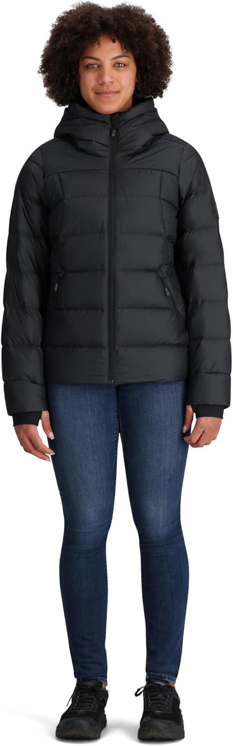 imageWomens Coldfront Down HoodieSolid Black