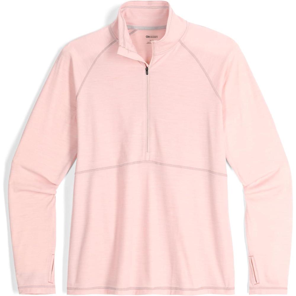 imageOutdoor Research Womens Alpine Onset Merino 150 Half ZipPlusSienna Heather