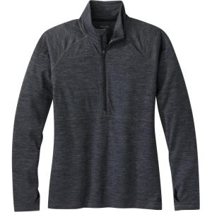 Outdoor Research Women’s Alpine Onset Merino 150 Half Zip-Plus(Charcoal Heather)
