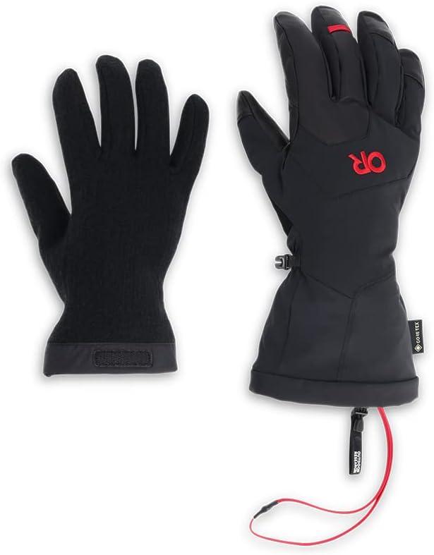 imageOutdoor Research Mens Arete II GORETEX Gloves Cold Weather GlovesBlack