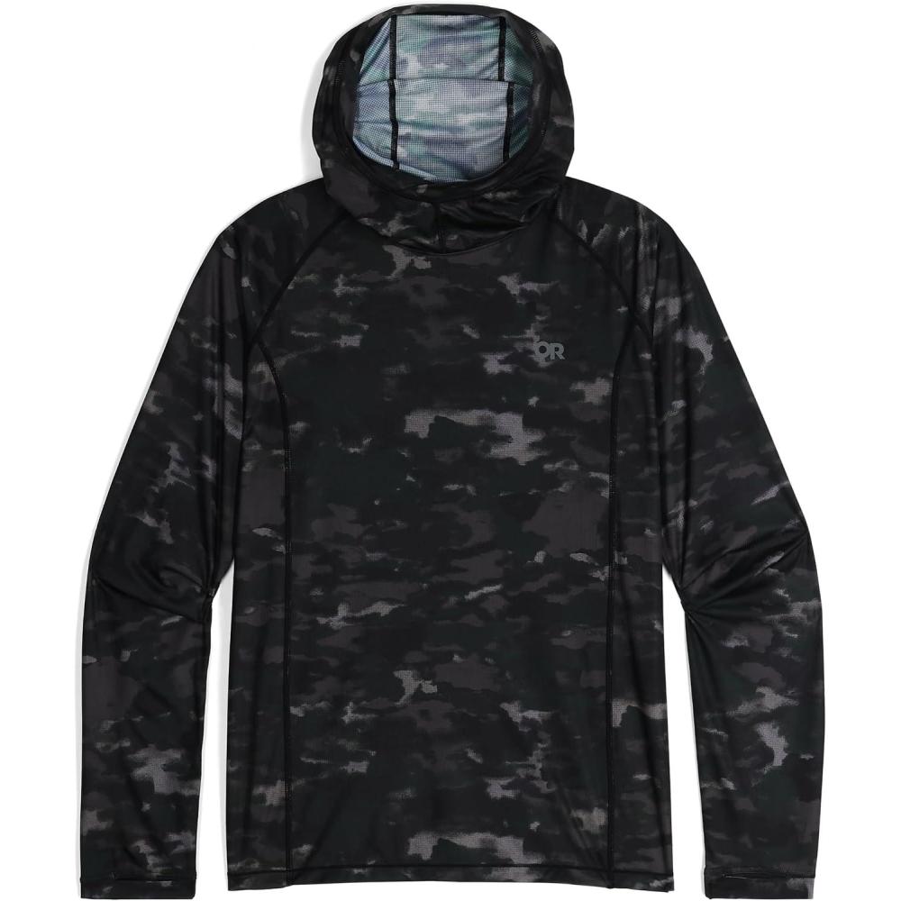 imageOutdoor Research Mens Vigor Grid Fleece Full Zip HoodieGrove Camo
