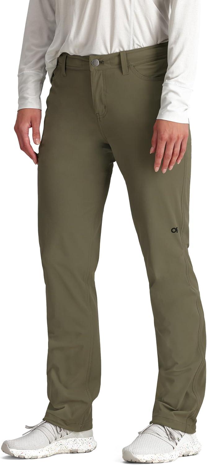 imageOutdoor Research Womens Ferrosi Pants Short Inseam Ranger Green 8