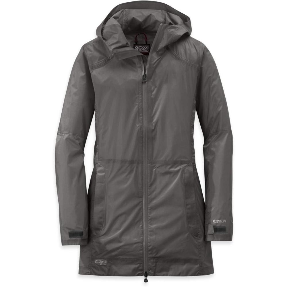 imageOutdoor Research Womens Helium Traveler Jacket Black XSmallPewter