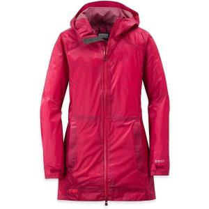 Outdoor Research Women’s Helium Traveler Jacket, Black, X-Small(Scarlet)
