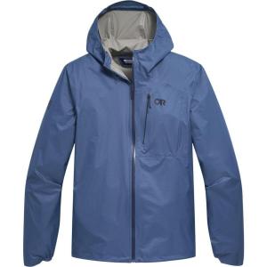 Outdoor Research Men’s Helium UL Jacket | Lightweight Waterproof Rain Jacket, Breathable, Windproof, Fully Seam Taped(Skyline)