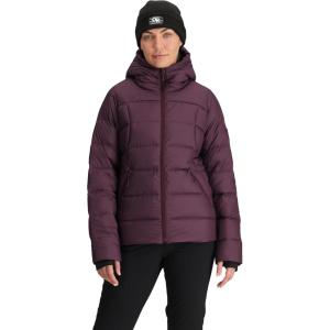 Outdoor Research Women’s Coldfront Down Hoodie, Amethyst, L