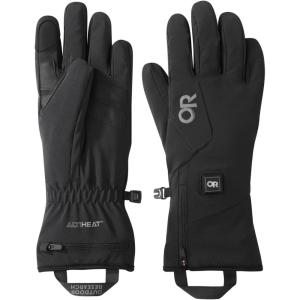 Outdoor Research Women’s Sureshot Heated Softshell Gloves(Black)